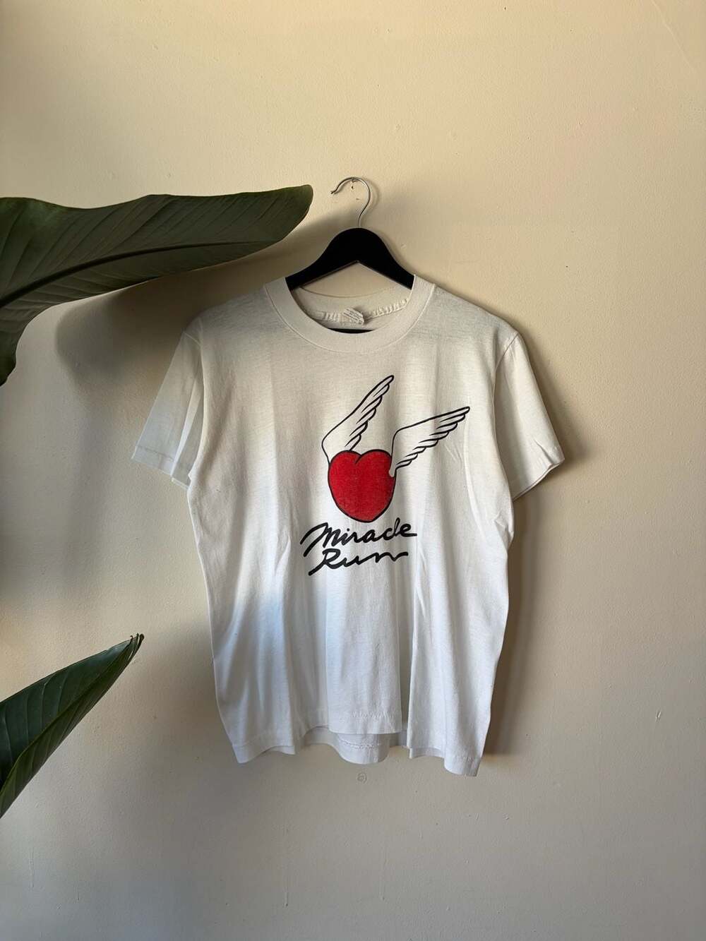 Hef-T Miracle Run Size M White T-Shirt Oregon Donor Program